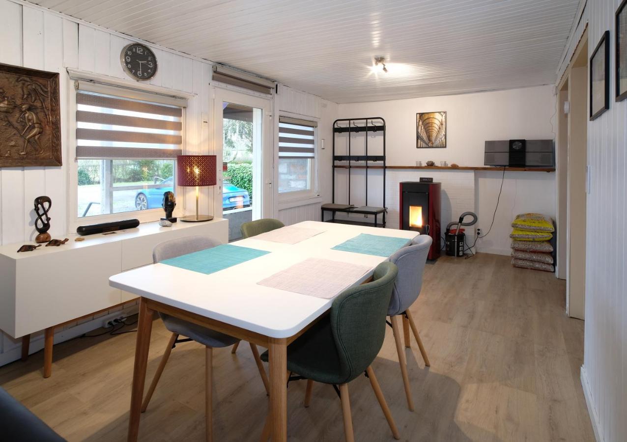 Villa Pres De L'Ourthe, Sur Ravel, Clim, Pellet, Netflix Hotton Exterior foto